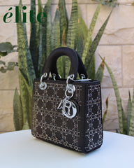 Dior Studded Cannage Lady Dior bag