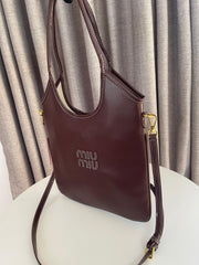 Miu Miu Ivy Leather Totebag