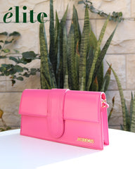 Jacquemus Leather Le
Bambino Long Shoulder Bag