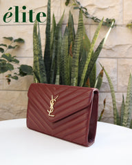 YSL Small Chveron bag