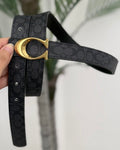 Coach Leather Belt