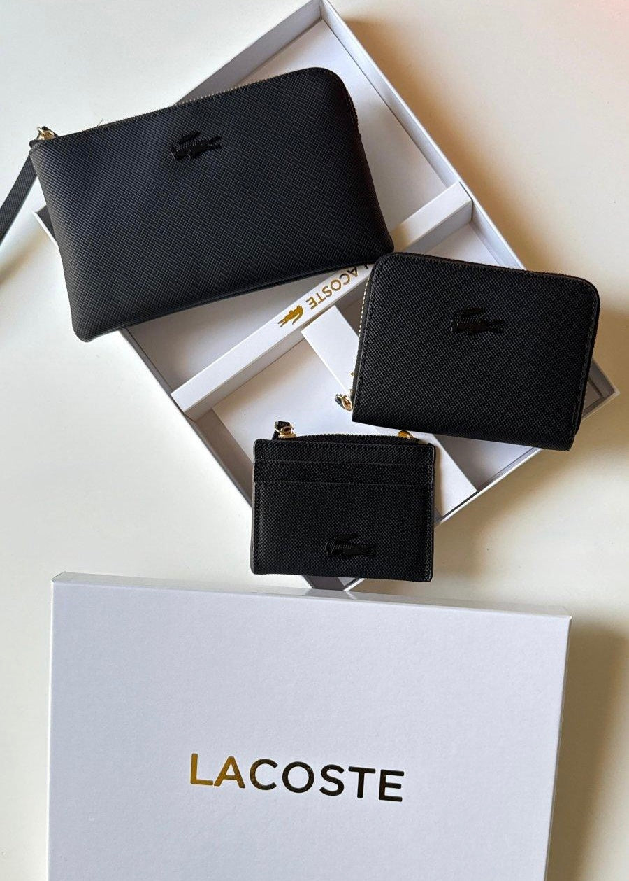 Lacoste 3 Wallets Package
