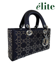 Dior Studded Cannage Lady Dior bag