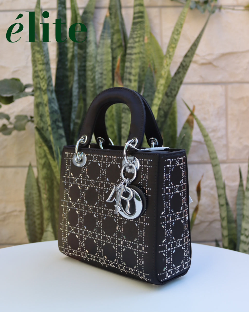 Dior Studded Cannage Lady Dior bag