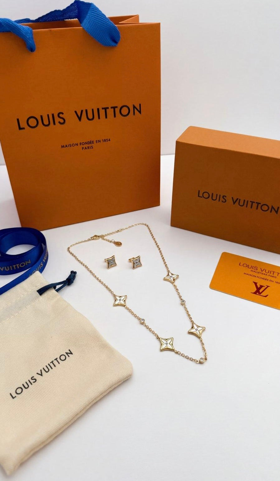 Louis Vuitton Necklace and Earrings Package