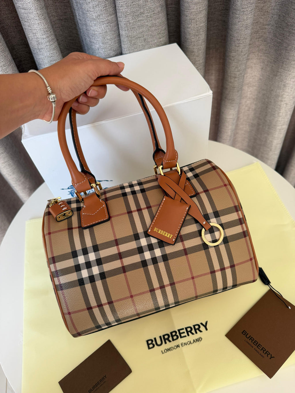 Burberry Top-handle bag