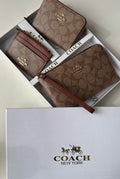 Coach 3 pieces Wallet package