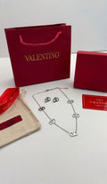 Valentino Necklace and Earrings Package