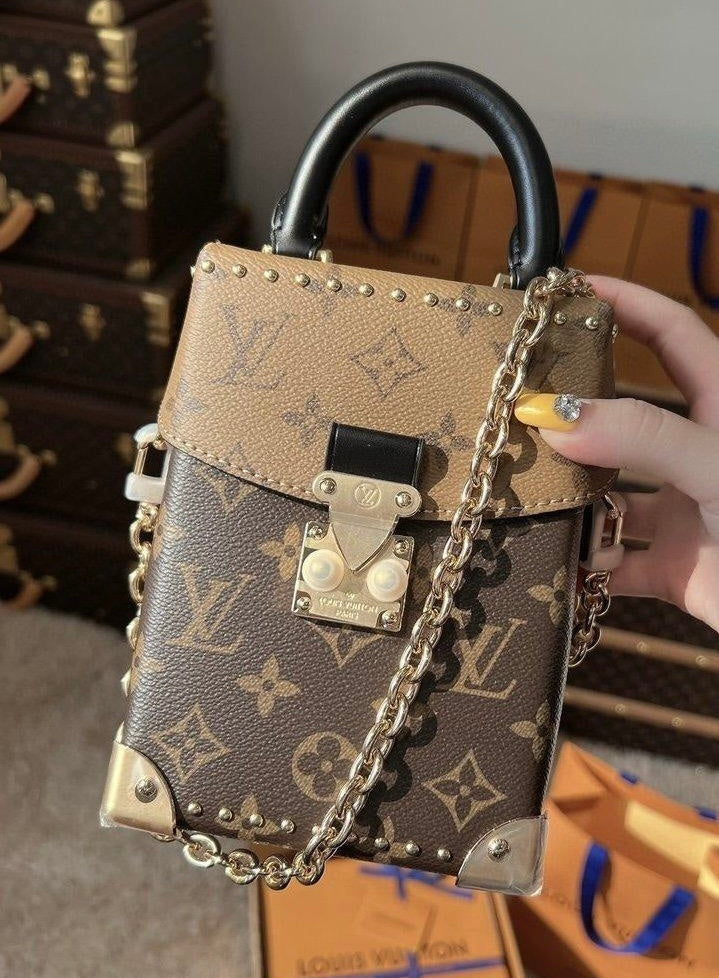 Mini trunk/petite malle bag