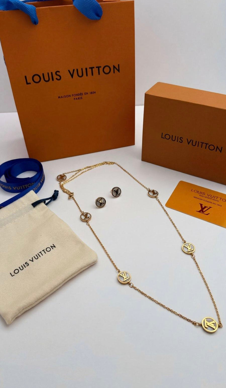 Louis Vuitton Necklace and Earrings Package