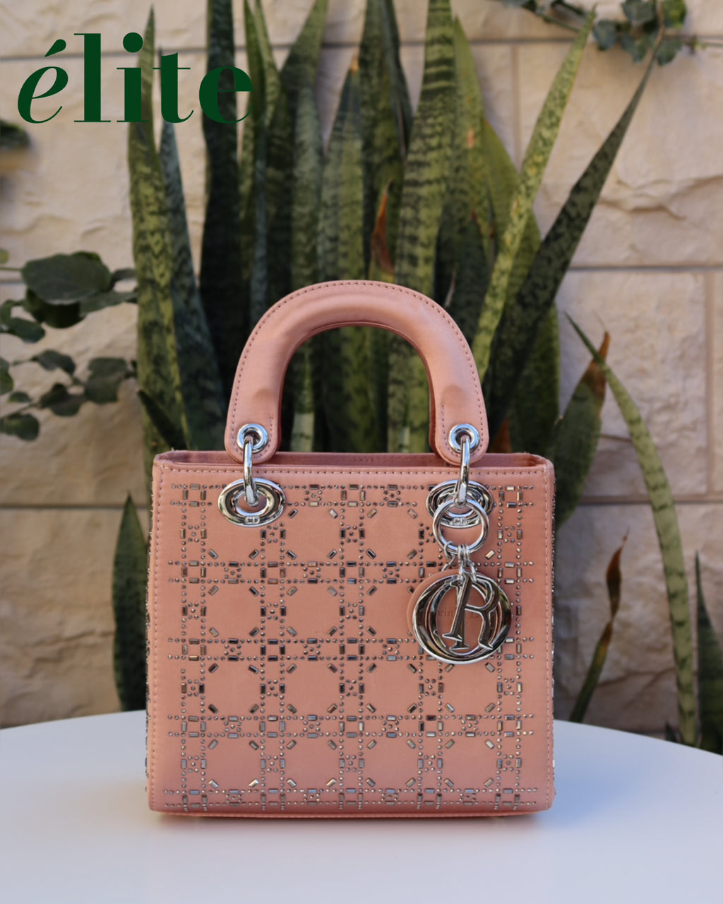 Dior Studded Cannage Lady Dior bag