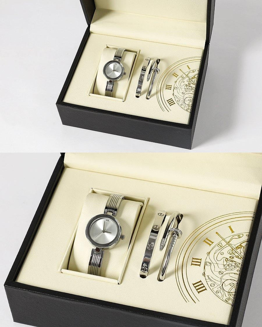 Watch+2 Bracelets Gift Set
