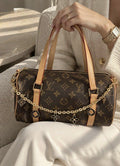 Lv Monogram Barrel Bag