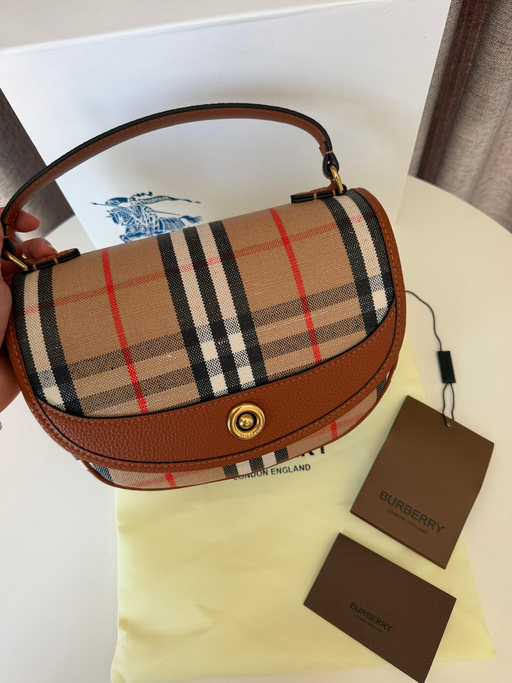 Burberry Top-handle bag