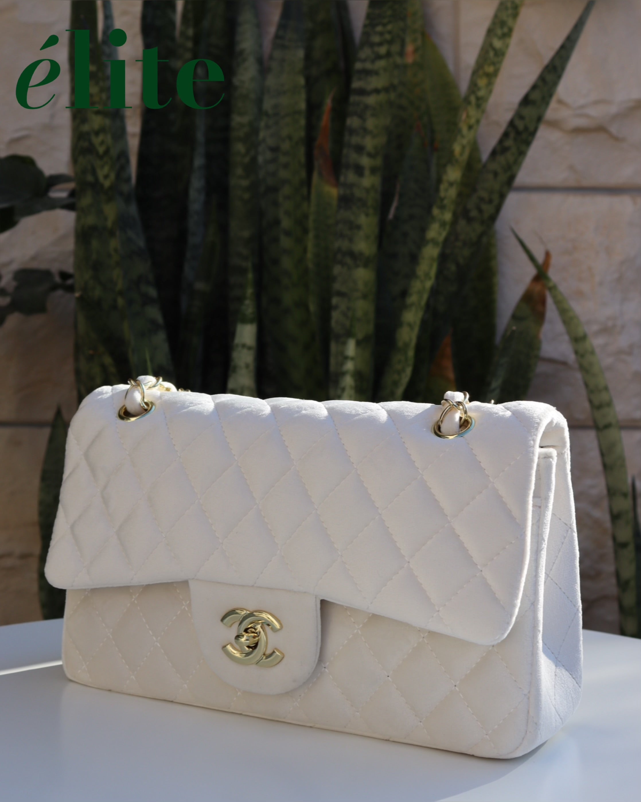 Chanel Velvet Classic bag