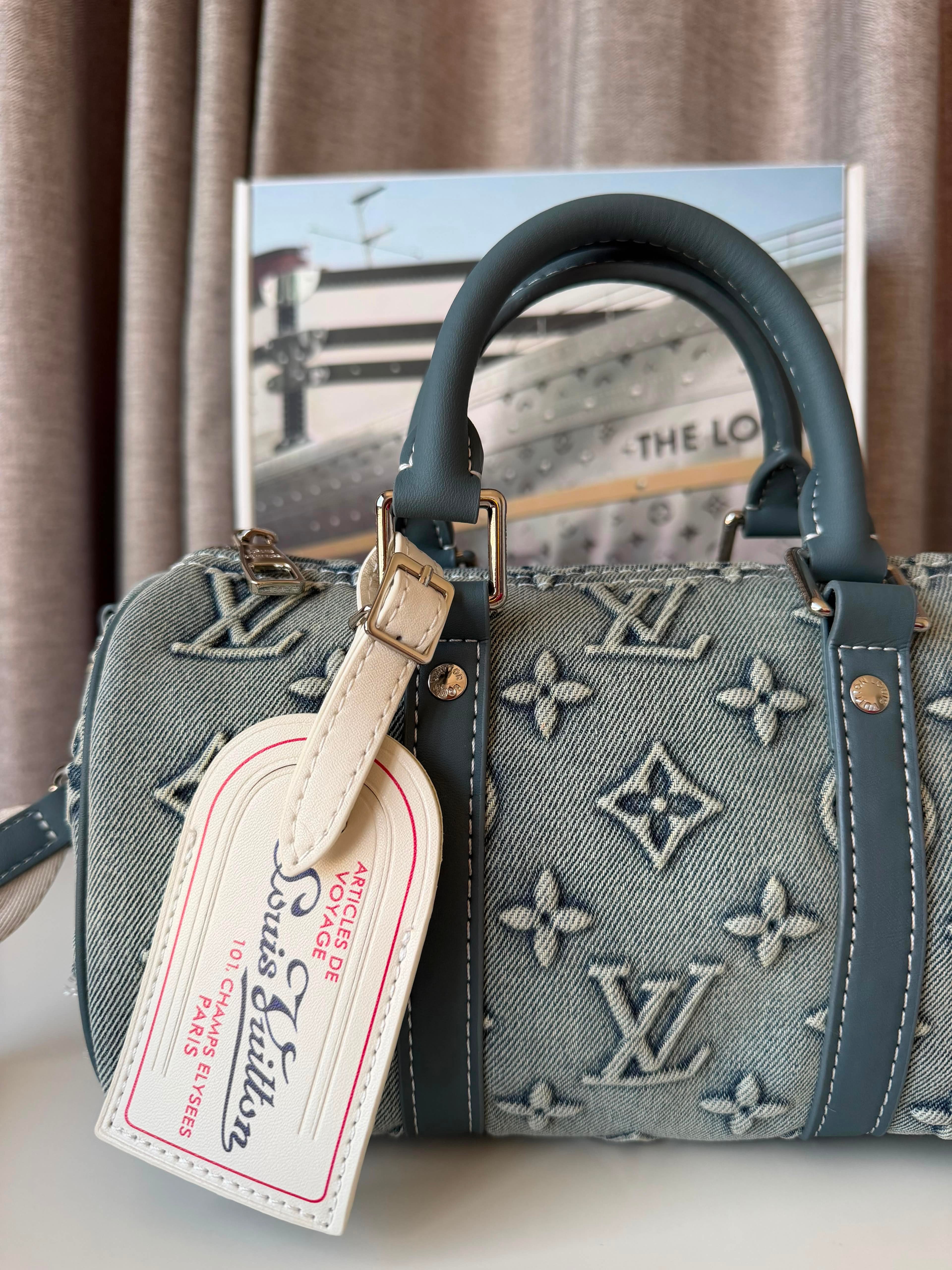 Louis Vuitton Speedy Denim bag