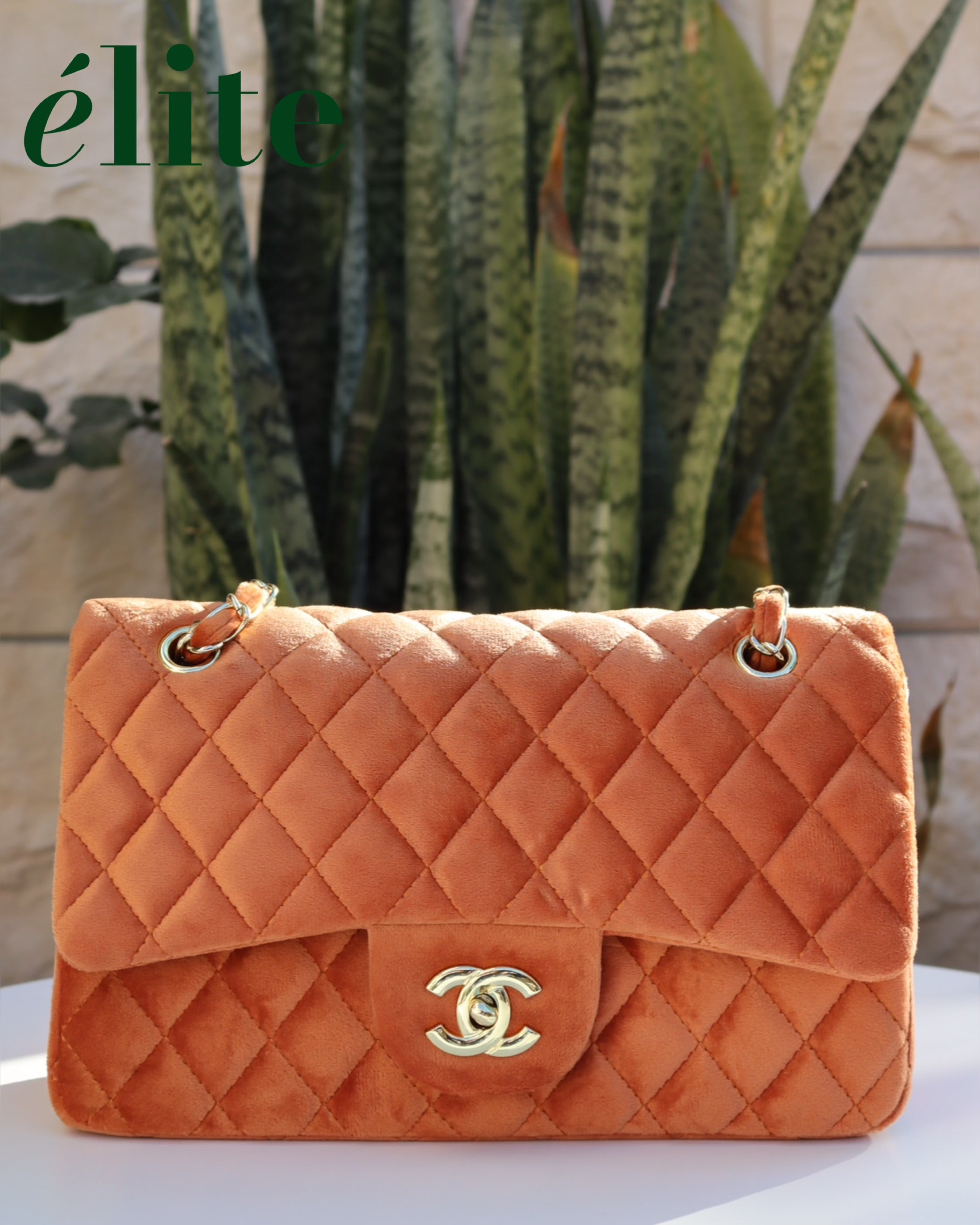 Chanel Velvet Classic bag