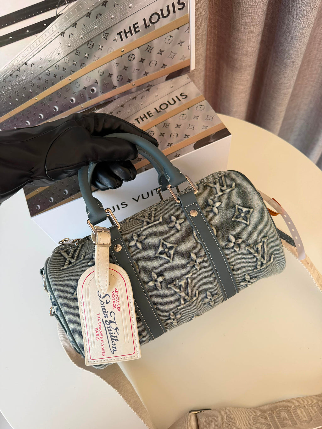 Louis Vuitton Speedy Denim bag