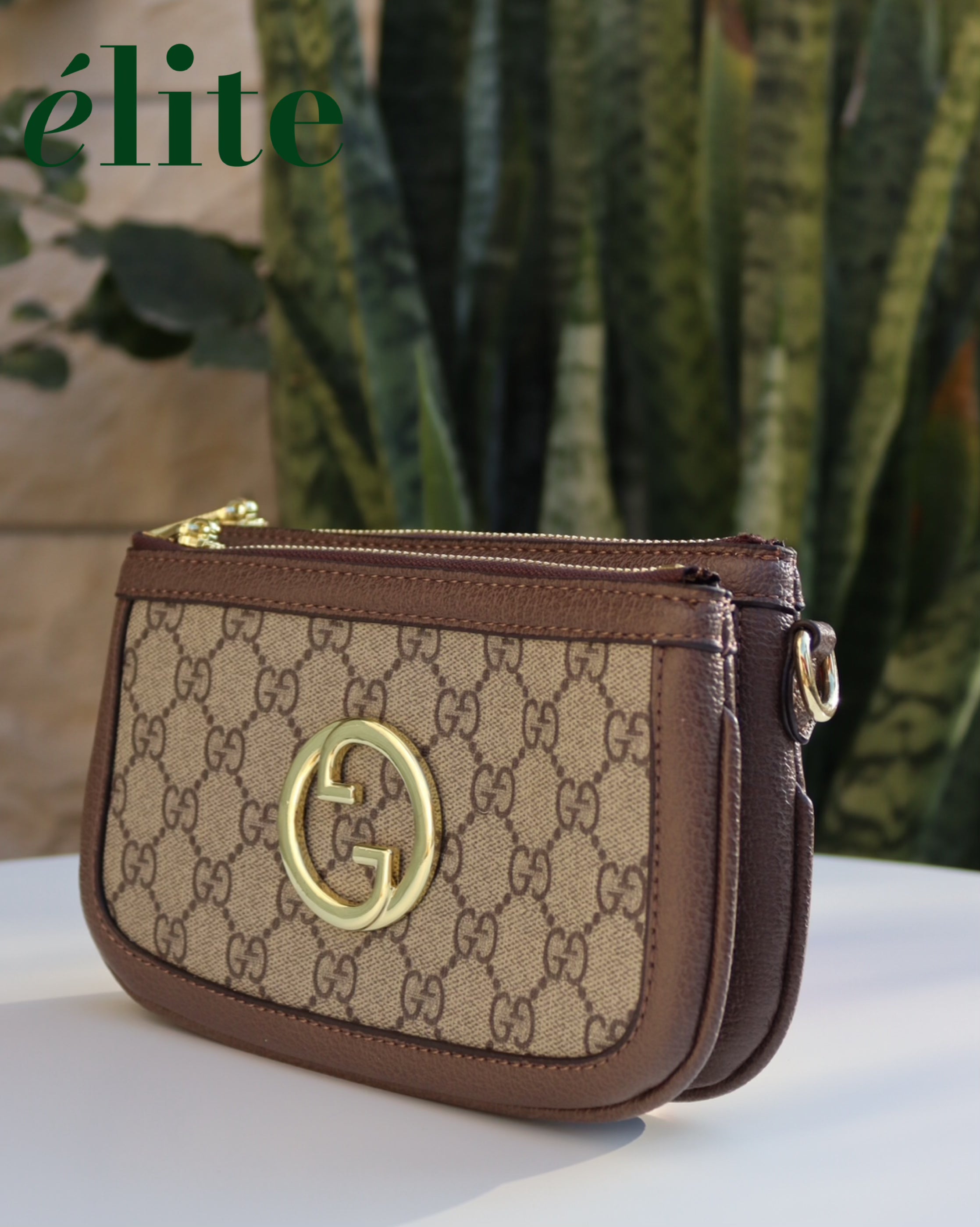 Gucci Logo Plaque Blondie bag