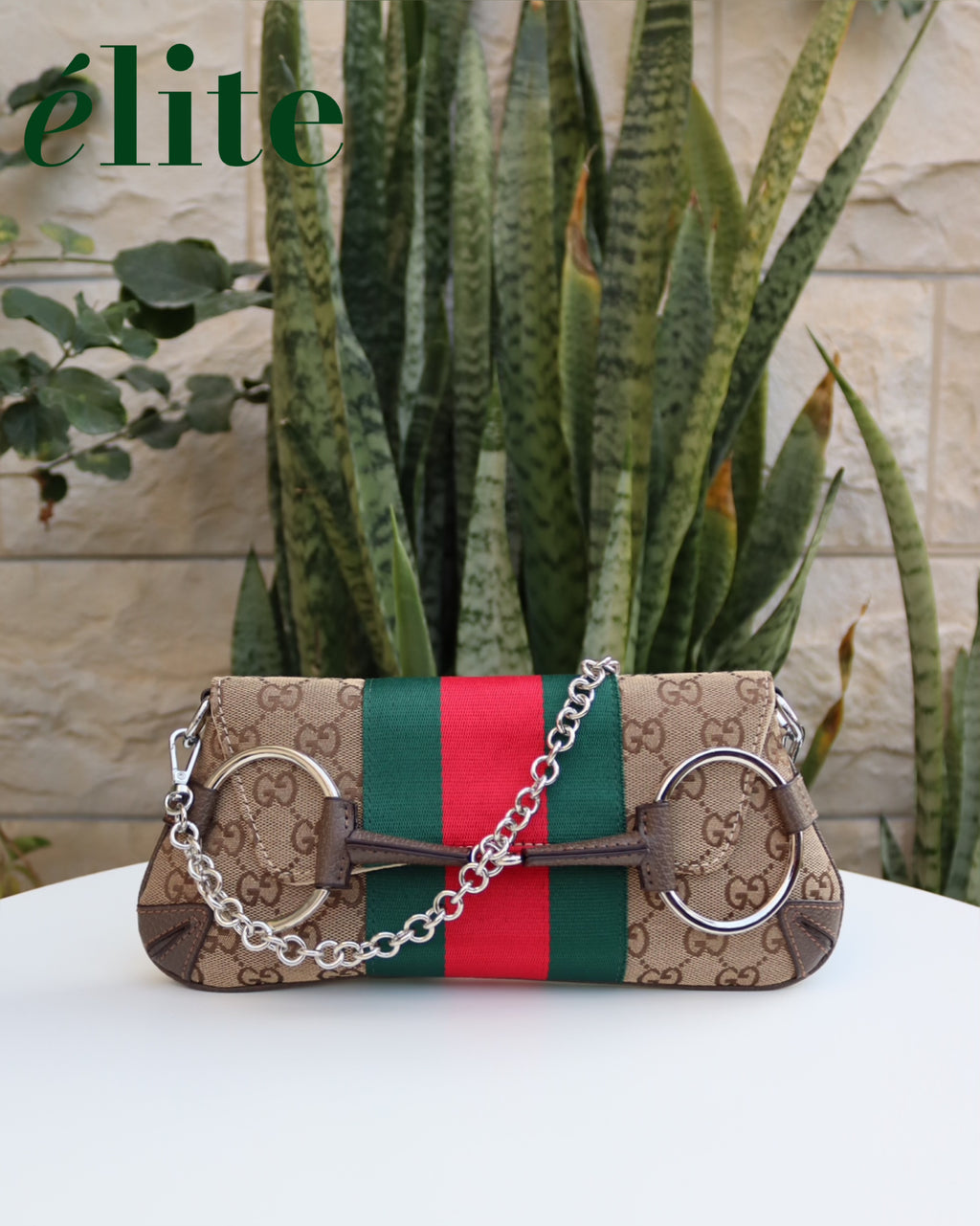 Gucci Horsebit Chain Small Shoulder Bag